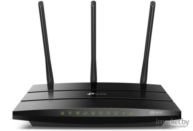 Беспроводной маршрутизатор TP-Link Archer A9 AC1900 черный