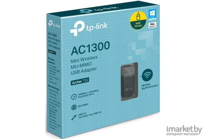 Беспроводной адаптер TP-Link Archer T3U