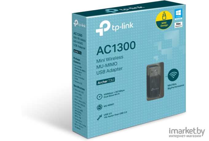 Беспроводной адаптер TP-Link Archer T3U