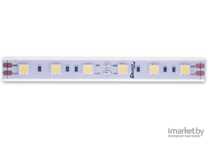 Светодиодная лента DesignLed Лента светодиодная LUX, 5050, 60 LED/м, 14,4 Вт/м, 12В, IP65, Холодный белый (6000K) [DSG560-12-W-65]