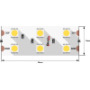 Светодиодная лента DesignLed Лента светодиодная LUX, 5050, 120 LED/м, 28,8 Вт/м, 24В, IP33, Холодный белый (6000K) [DSG5120-24-W-33]