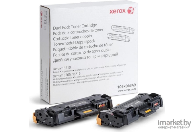 Картридж Xerox 106R04349 черный