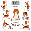 Напольные весы Scarlett SC-BS33E082 Yoga dog