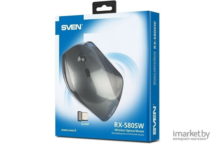 Мышь Sven RX-580SW Grey