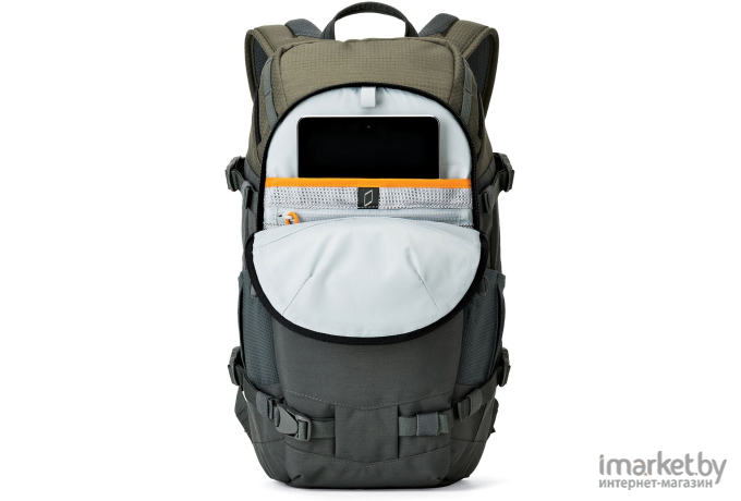 Рюкзак для фотоаппарата Lowepro Flipside Trek BP 250 AW Grey/Dark Green [LP37014-PWW]