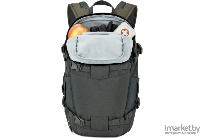 Рюкзак для фотоаппарата Lowepro Flipside Trek BP 250 AW Grey/Dark Green [LP37014-PWW]