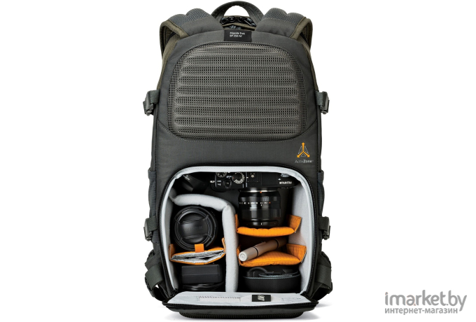 Рюкзак для фотоаппарата Lowepro Flipside Trek BP 250 AW Grey/Dark Green [LP37014-PWW]