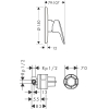 Смеситель Hansgrohe Logis E100 [71161000]