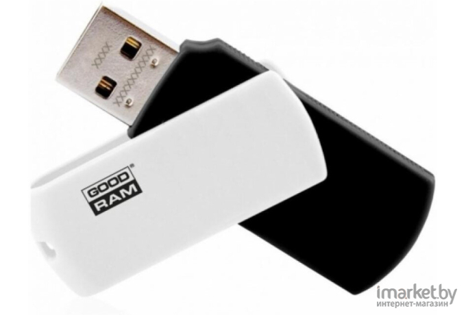 Usb flash GOODRAM 64GB UCO2 Black/White [UCO2-0640KWR11]