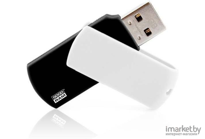 Usb flash GOODRAM 64GB UCO2 Black/White [UCO2-0640KWR11]