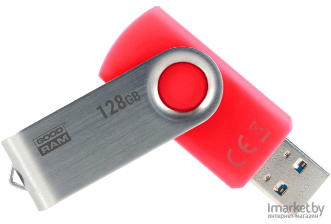 Usb flash GOODRAM 128GB UTS3 Red [UTS3-1280R0R11]