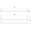 Держатель полотенца Iddis Leaf LEASB21I49