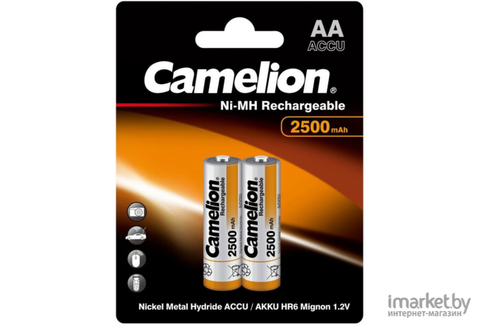Аккумуляторная батарейка Camelion NH-AA2500BP2