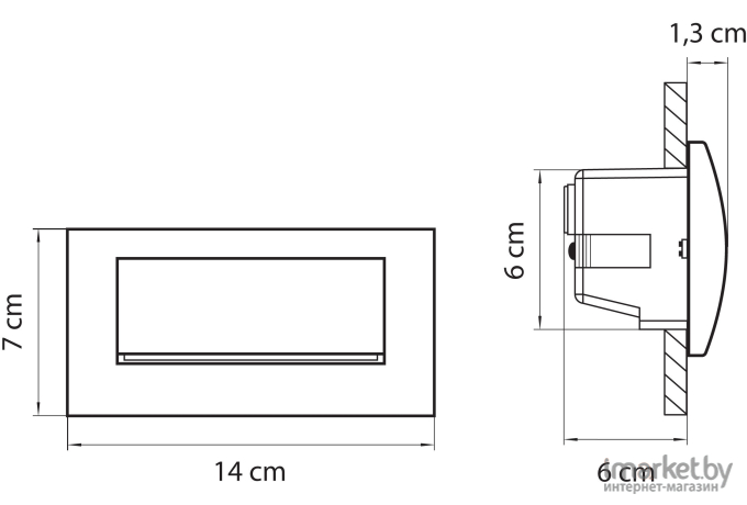 Подсветка стен и ступеней Lightstar 383594