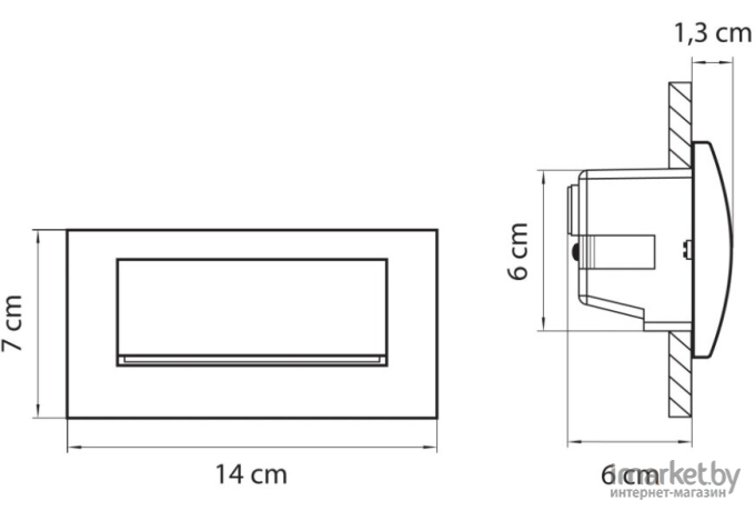 Подсветка стен и ступеней Lightstar 383592