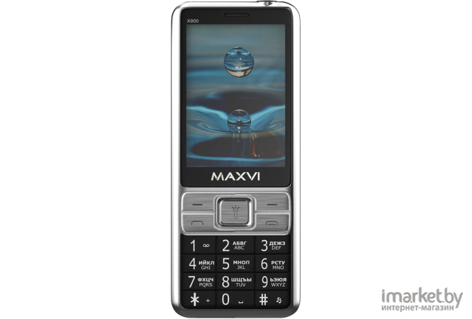 Мобильный телефон Maxvi X900 черный