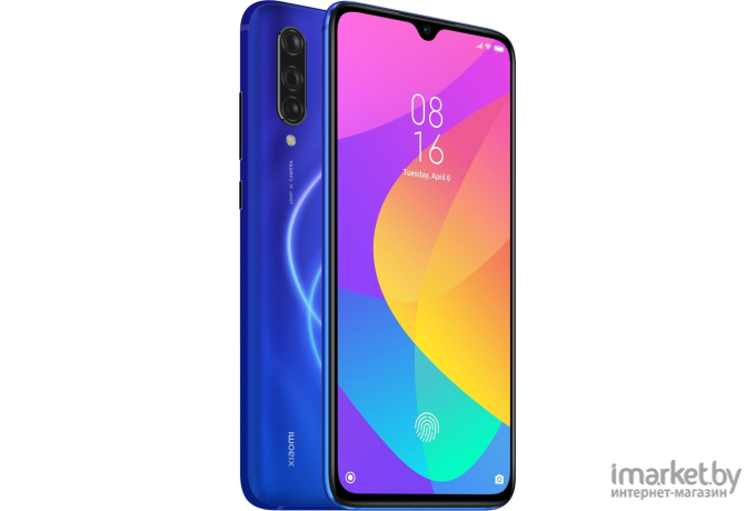 Мобильный телефон Xiaomi Mi 9 Lite 6GB/128GB M1904F3BG Aurora Blue