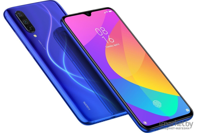 Мобильный телефон Xiaomi Mi 9 Lite 6GB/128GB M1904F3BG Aurora Blue