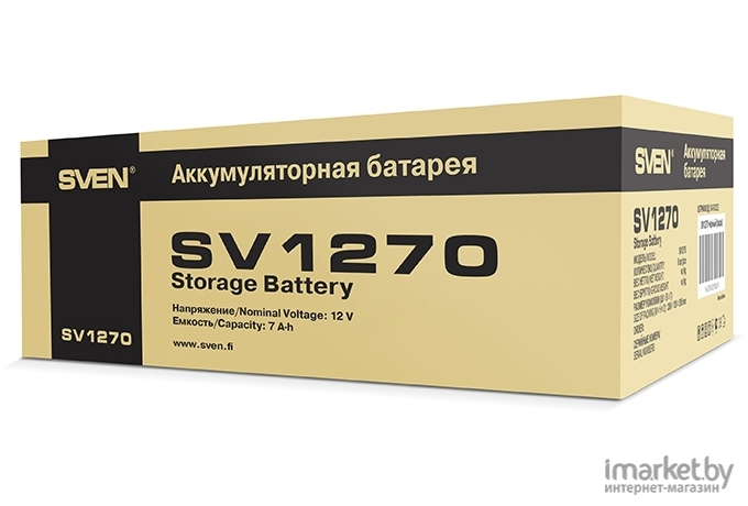 Аккумулятор для ИБП Sven 12V7Ah [SV-0222007]