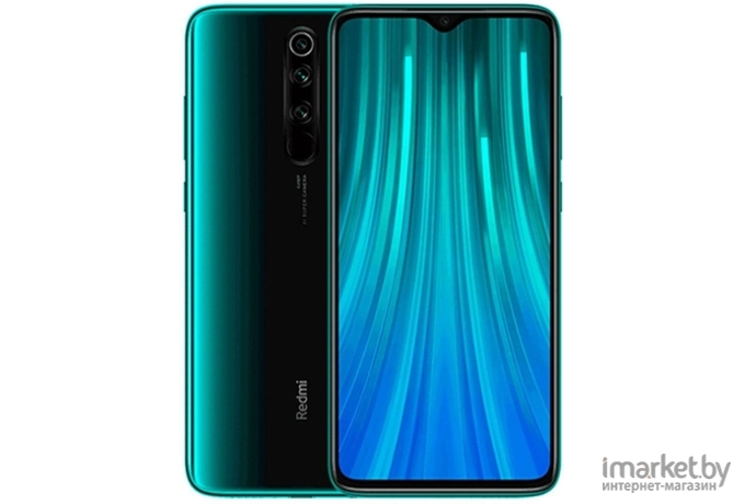 Мобильный телефон Xiaomi Redmi Note 8 Pro 6GB/128GB M1906G7G Forest Green