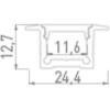 Профиль для светодиодных лент DesignLed Встраиваемый алюминиевый [LE.2613]