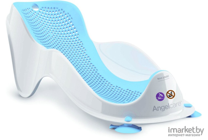 Горка для купания Angelcare Bath Support Mini светло-голубой