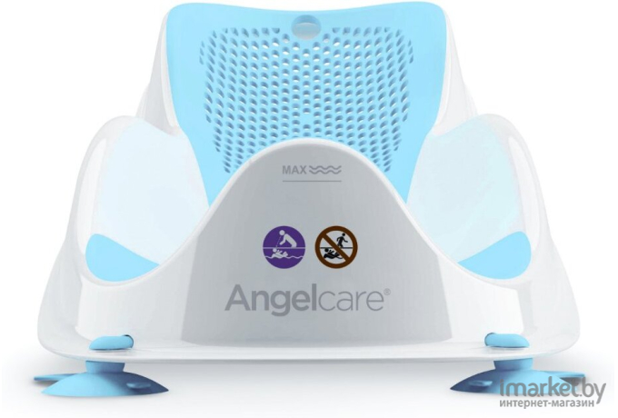 Горка для купания Angelcare Bath Support Mini светло-голубой