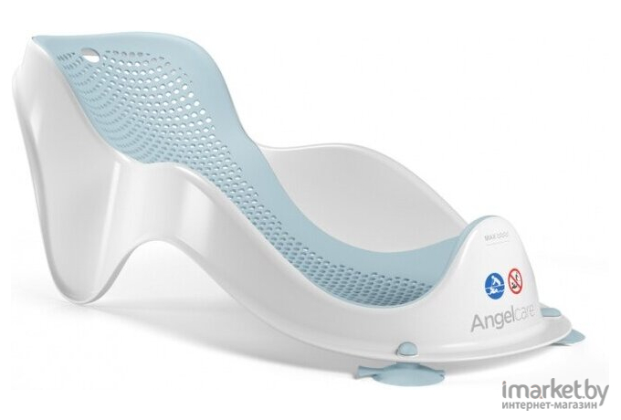 Горка для купания Angelcare Bath Support Mini светло-голубой