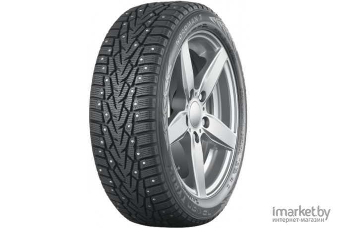 Шины Nokian Nordman 7 185/60R15 88T (шипы) Зимняя