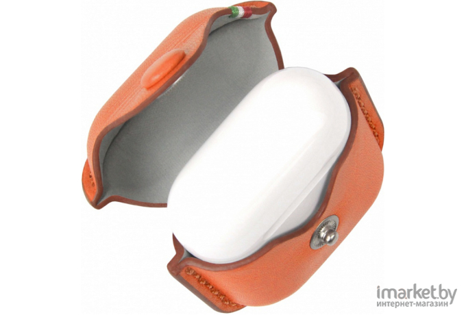 Чехол для наушников Cozistyle Leather Case for AirPods для iPhone Orange [CLCPO001]