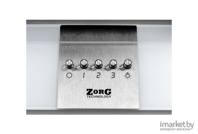 Вытяжка Zorg Technology Arstaa 60С М белое стекло/нержавеющая сталь [ARSTAA 60С WH+IS]