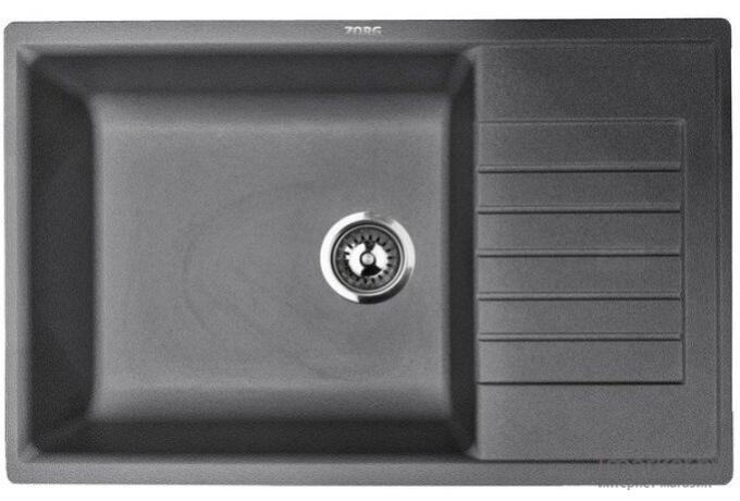 Кухонная мойка Zorg Sanitary Dello 78 черный опал