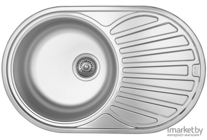 Кухонная мойка Zorg Sanitary ZCL 7748 OV микродекор