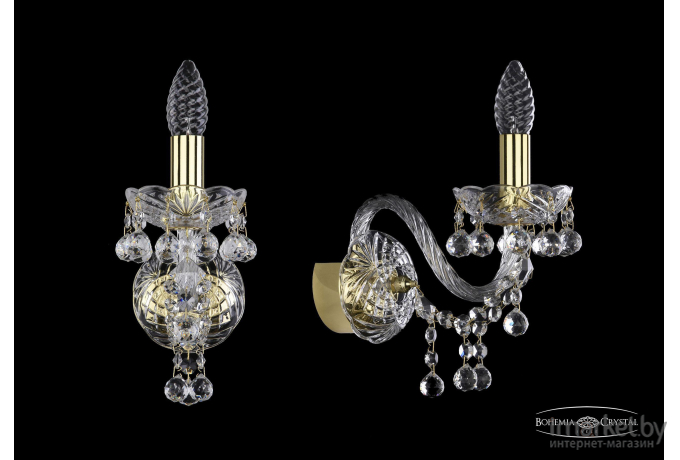 Подвесная люстра Bohemia Ivele Crystal 1409B/1/160/G