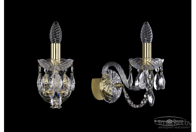 Подвесная люстра Bohemia Ivele Crystal 1402B/1/141/G