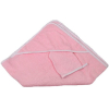 Полотенце детское Italbaby Махровое с капюшоном+мочалка розовый