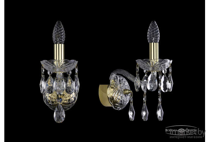 Подвесная люстра Bohemia Ivele Crystal 1413B/1/141/G