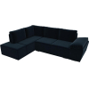 Комплект мягкой мебели Лига Диванов Хавьер левый 101248 велюр синий