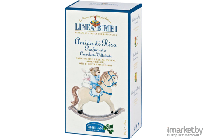 Присыпка Helan Детская мягкая рисовая Linea Bimbi 75 гр