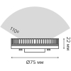 Светодиодная лампа Gauss LED Elementary GX53 6W 460lm 4100K 1/10/100 [83826]