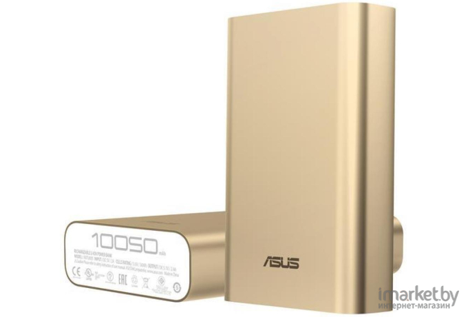 Портативное зарядное устройство ASUS ZenPower 10050mAh золотистый [90AC00P0-BBT078]