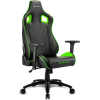 Игровое кресло Sharkoon Elbrus 2 черный/зеленый [ELBRUS 2 BK/GN]