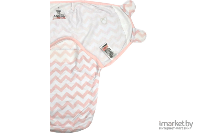 Конверт детский Summer Infant Swaddleme S/M розовый/зигзаги