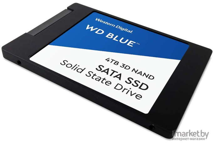 SSD диск WD Blue 3D NAND 4ТБ [WDS400T2B0A]