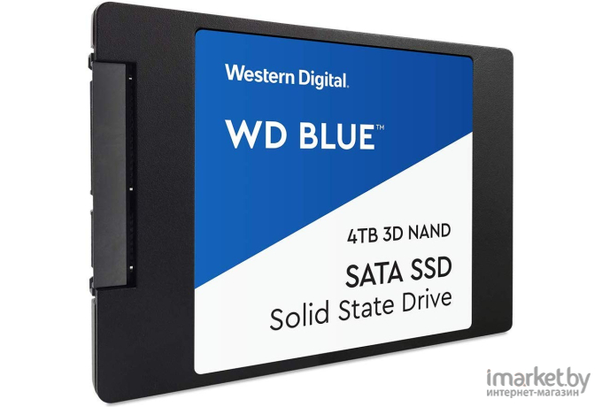 SSD диск WD Blue 3D NAND 4ТБ [WDS400T2B0A]