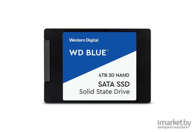 SSD диск WD Blue 3D NAND 4ТБ [WDS400T2B0A]