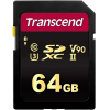 Карта памяти Transcend 64GB UHS-II U3 Class 10 V90 [TS64GSDC700S]