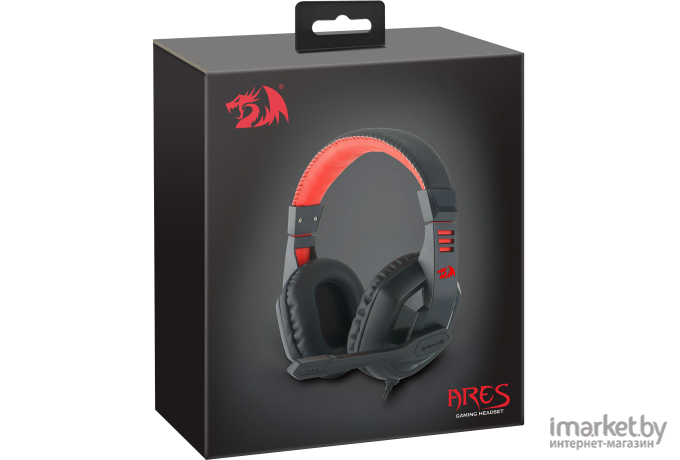 Наушники Redragon Ares Black/Red [78343]