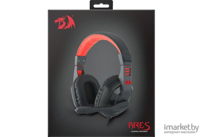 Наушники Redragon Ares Black/Red [78343]