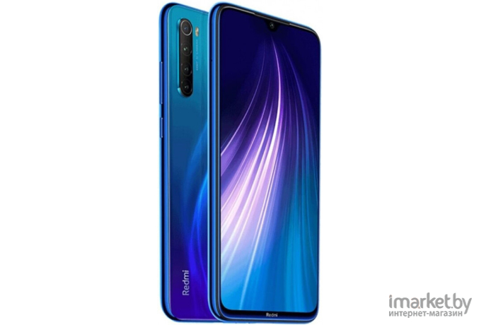 Мобильный телефон Xiaomi Redmi note 8 4GB/64GB M1908C3JG Neptune Blue